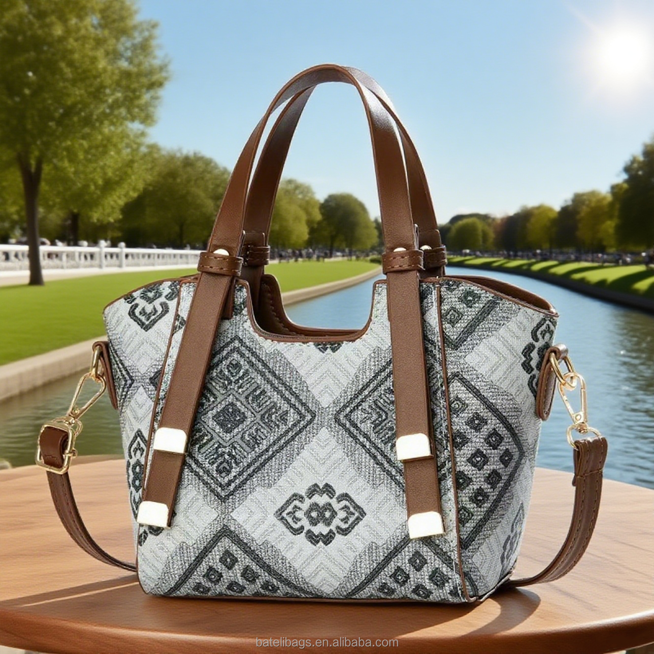 New Model Monogram Boston Pillow Bag - Women Sacs Main Pour Femmes Crossbody Bag Jacquard Embroidery Handbags For Women Luxury