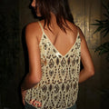 Sequin Bead Sling Basic Vest Women's Western Style Elegant